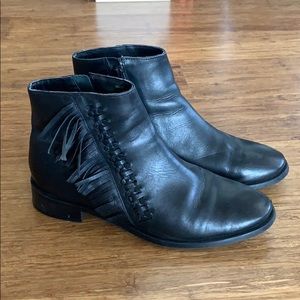 Top shop Fringe Ankle Booties